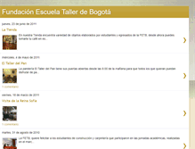 Tablet Screenshot of escuelatallerdebogota.blogspot.com