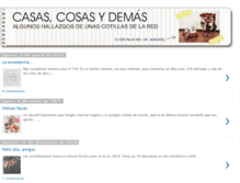 Tablet Screenshot of casascosasydemas.blogspot.com