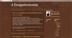Desktop Screenshot of aenogastronomia.blogspot.com