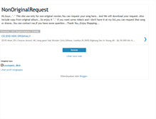Tablet Screenshot of nonoriginalrequest.blogspot.com