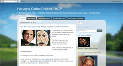 Desktop Screenshot of harveysglobalpolitics.blogspot.com