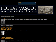 Tablet Screenshot of poetasvascos.blogspot.com