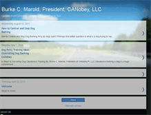 Tablet Screenshot of burkecmarold.blogspot.com