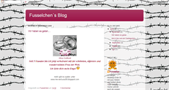 Desktop Screenshot of fusselchen09.blogspot.com