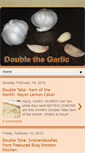 Mobile Screenshot of doublethegarlic.blogspot.com