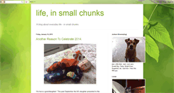 Desktop Screenshot of lifeinsmallchunks.blogspot.com