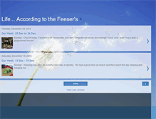 Tablet Screenshot of lifeaccordingtothefeesers.blogspot.com
