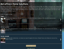 Tablet Screenshot of mccaffreyshomesolutions.blogspot.com
