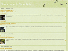 Tablet Screenshot of naturalezadenahuelbuta.blogspot.com