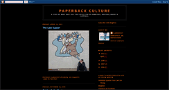 Desktop Screenshot of paperbackculture.blogspot.com