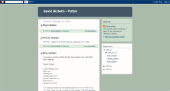 Desktop Screenshot of davidmcbeth.blogspot.com