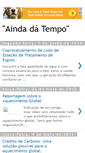 Mobile Screenshot of aindadtempo.blogspot.com