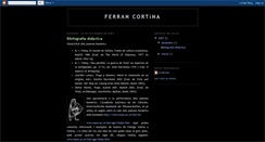 Desktop Screenshot of fcortina.blogspot.com