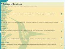 Tablet Screenshot of ajourneyofemotions.blogspot.com