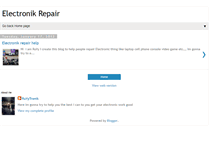 Tablet Screenshot of electronikrepair.blogspot.com