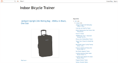 Desktop Screenshot of indoorbicycletrainer.blogspot.com