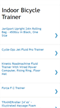 Mobile Screenshot of indoorbicycletrainer.blogspot.com