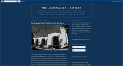 Desktop Screenshot of journalistcitizen.blogspot.com