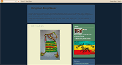 Desktop Screenshot of bingiwear.blogspot.com