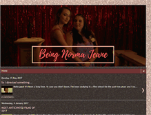 Tablet Screenshot of beingnormajean.blogspot.com