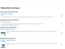 Tablet Screenshot of blackberrycampus.blogspot.com