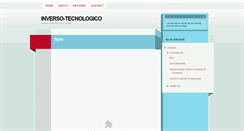 Desktop Screenshot of inverso-tecnologico.blogspot.com