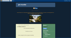 Desktop Screenshot of geo-mundia.blogspot.com