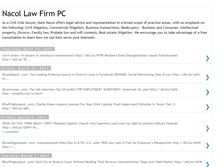 Tablet Screenshot of nacollawfirm.blogspot.com