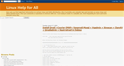 Desktop Screenshot of bd-linux.blogspot.com