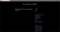 Desktop Screenshot of blogcheca.blogspot.com