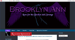 Desktop Screenshot of brooklynann.blogspot.com