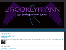 Tablet Screenshot of brooklynann.blogspot.com