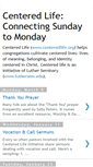 Mobile Screenshot of centeredlife.blogspot.com