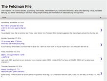 Tablet Screenshot of feldmanfile.blogspot.com