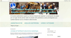 Desktop Screenshot of andaluciaexplora.blogspot.com