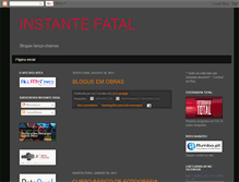 Tablet Screenshot of instantefatal.blogspot.com