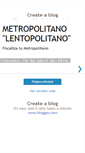 Mobile Screenshot of lentopolitano.blogspot.com