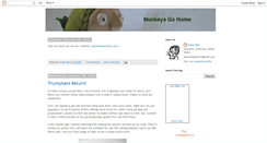 Desktop Screenshot of monkeysgohome.blogspot.com