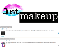 Tablet Screenshot of just-makeup.blogspot.com