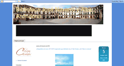 Desktop Screenshot of bibliotecaiesjnaarchidona.blogspot.com