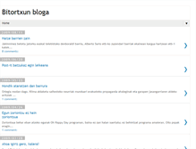 Tablet Screenshot of bitortxu.blogspot.com