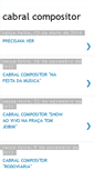 Mobile Screenshot of cabralcompositor.blogspot.com