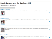 Tablet Screenshot of bkandthesundancekids.blogspot.com