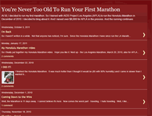Tablet Screenshot of 50aidsmarathon.blogspot.com