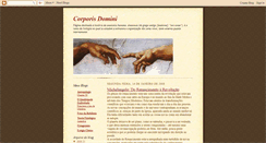 Desktop Screenshot of corporisdomini.blogspot.com