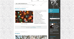 Desktop Screenshot of my-smithereens.blogspot.com