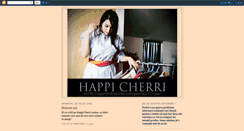 Desktop Screenshot of happicherri.blogspot.com