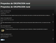 Tablet Screenshot of okupacionrural.blogspot.com