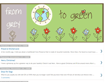 Tablet Screenshot of fromgreytogreen.blogspot.com