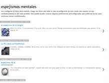 Tablet Screenshot of espejismosmentales.blogspot.com
